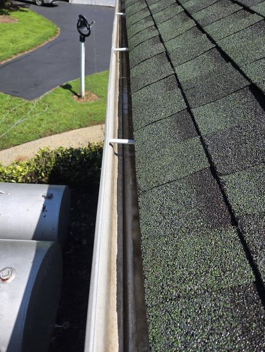 Gutter Cleaning recent job