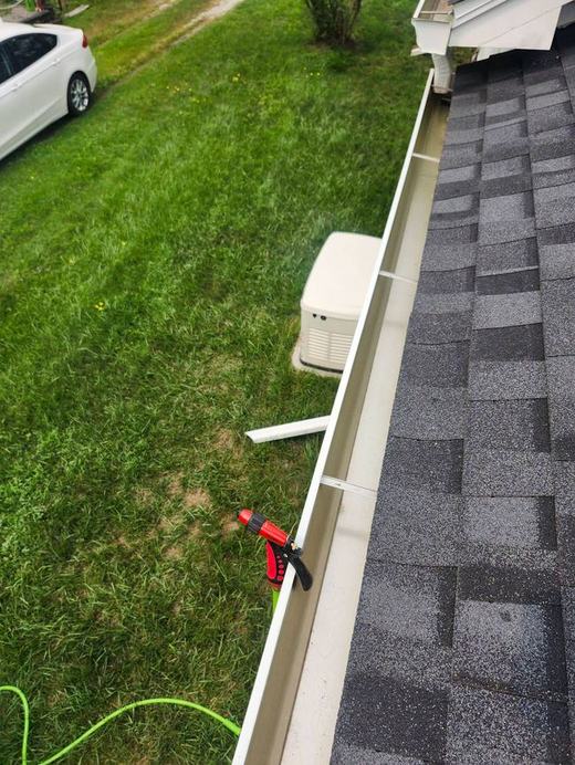 Downspout Flushing