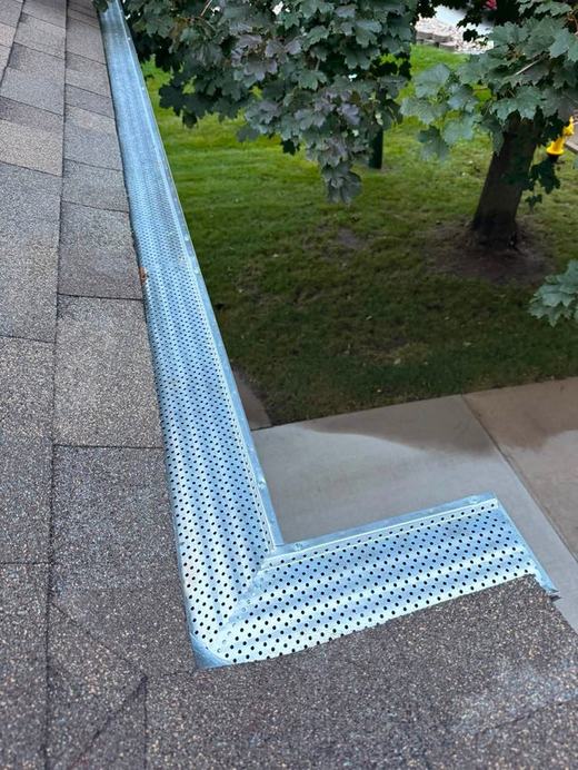 Gutter Cleaning recent job