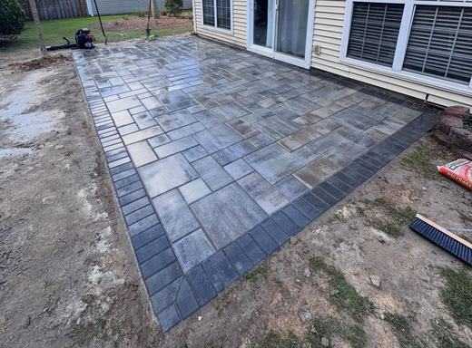 Hardscaping recent job