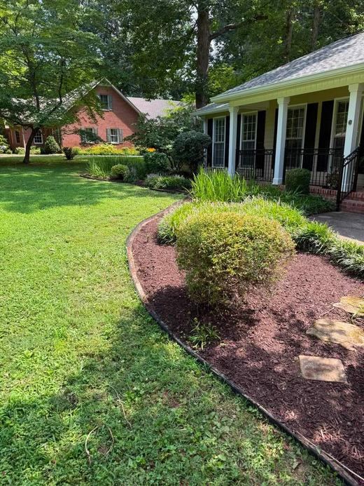 Bed Weeding & Mulch Refresh after