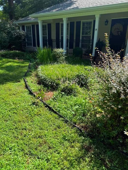 Bed Weeding & Mulch Refresh before